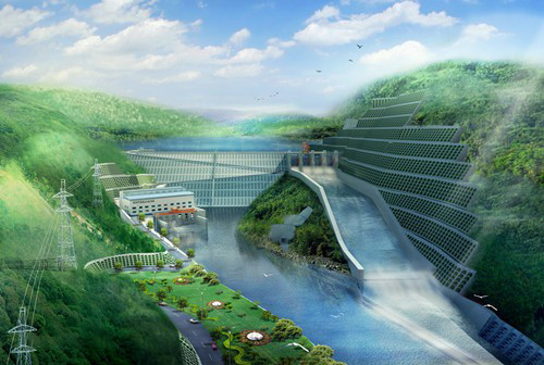 道滘镇老挝南塔河1号水电站项目